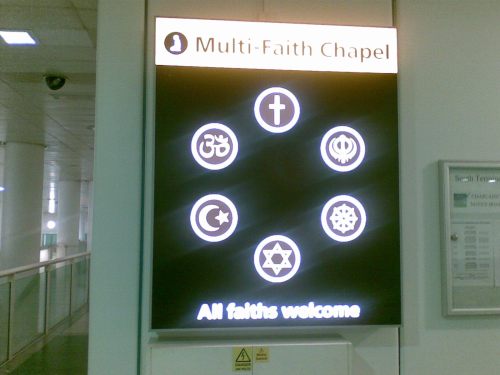 All faiths welcome